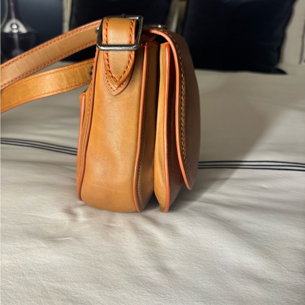 Coach 75th Anniversary Limited Edition 9170 Shoulder Bag – British Tan / Orange - Picture 6 of 16